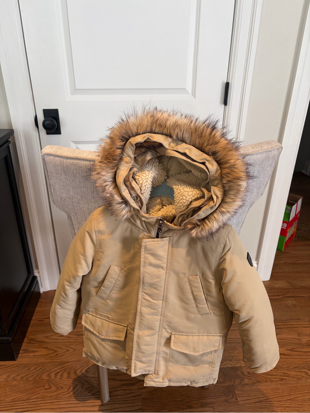 Ralph Lauren Polo Tan Shield Patch Jacket